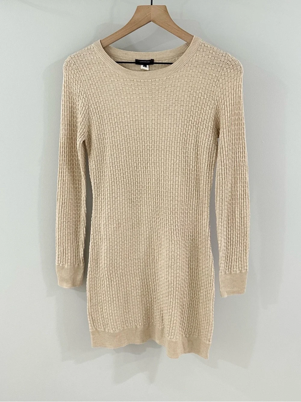 Kerisma Sweater Dress // Beige // Medium